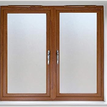 Artviva Etched Glass Window Film Self Adhesive Privacy Vinyl Film Frosted Window Treatment for Home/Bathroom/Office Privacy Protection/Decoration-Heat Control, Anti-UV, Easy Installation 17.7