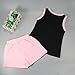 2pcs Toddler Kids Baby Girls Summer Clothes T-shirt Tops+Shorts Pants Outfit Set