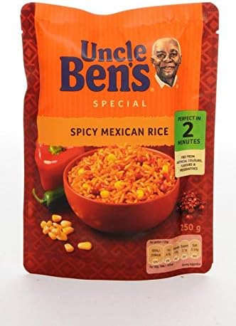 Uncle Bens Express Rice (Spicy Mexican Rice 3 x 250g)