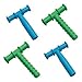 Chewy Tubes Teether Combo, 4 Pack (Blue/Green)