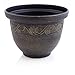 Decorative Plastic Flower Pot for Indoor and Outdoor Use