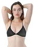American Apparel Cotton Spandex Jersey Cross-Back Bra