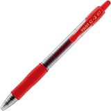 Pilot G207 Retractable Gel Rollerball 0.7 mm Red Box of 12 view 2