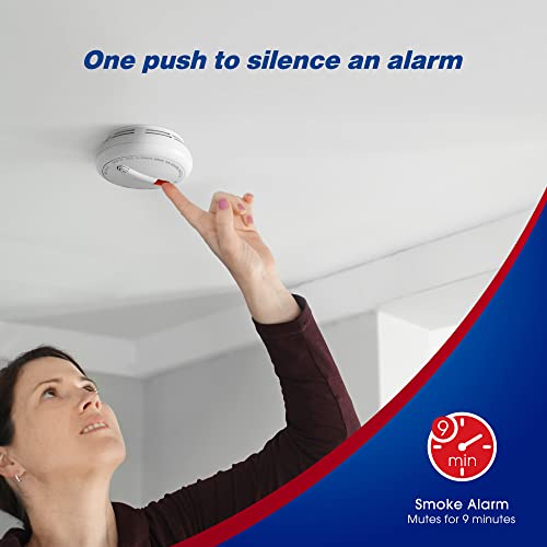 Wachter 10Year Battery Photoelectric Smoke Detector and Fire Alarm