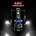 JDM ASTAR Mini Design 880 Bright White Light Output LED Fog Light Bulbs