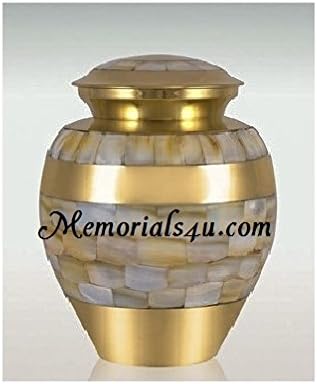 Infant Mother Of Pearl Cremation Urn, Infant Urn, Cremation urn