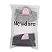 Newdora Headband Lovely Cat's Ear Etti Hair Band Elastic Sports Headband Hood for Sports or Fashion Yoga or Travel Sweatband Head Wrap Large Headband