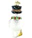 Old World Christmas Snowman with Broom Glass Blown Ornament
