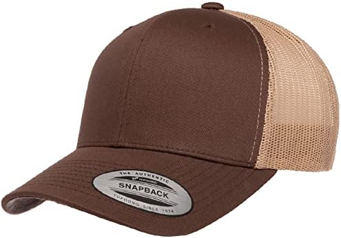 Kamel 804 5 Panel Mesh High Crown Slight Curve Trucker Adjustable