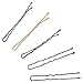 350 Count - Variety Hair Pin Case - Bobby Pin Assortment Set by BullfiNch - Compartment Organizer