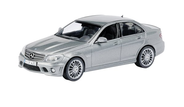 04927 - Schuco Classic 1:43 - Mercedes-Benz C 63 AMG, plata ...