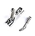 MxEol Bimini Top Deck Hinges Fitting Concave Base Hardware Pins W/Screws 316 Stainless Steel Pair
