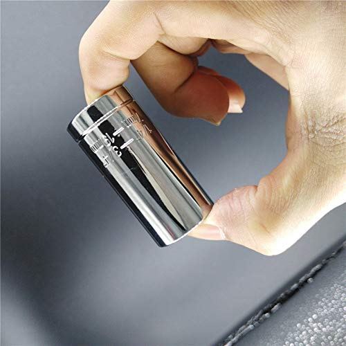 Anpay Universal Socket, Magic Spanner Grip 7-19mm, Multi Function Universal Ratchet Socket, Power Drill Adapter Car Hand Tools Repair Kit, 2Pcs/Set