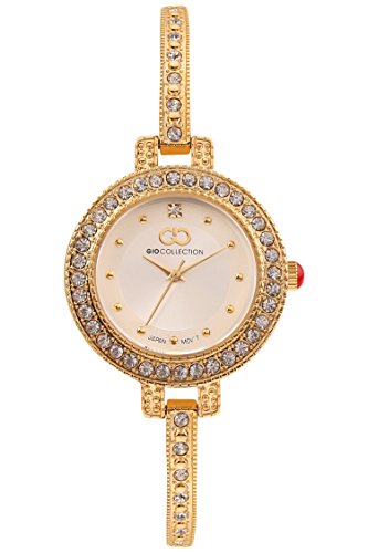 Inara by Gio Collection Analog Silver Dial Women Watch- G2088-22