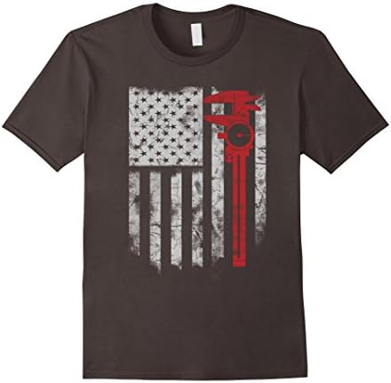 Mens Machinist shirt- Machinist flag us XL Asphalt