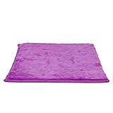 LockerLookz(TM) Plush Fur Rug - Purple