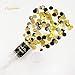 NICROLANDEE Black Gold Party Supplies - 4 Pack Black and Gold Heart Foil Dots Tissue Confetti Push Pop Sprinkle Confetti Poppers Cannon for Birthdays, Weddings, Graduation Decorations 2022