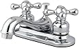 Kingston Brass K153A1 Braccio Doccia Regolabile Hi-Lo, 25,4 Cm, Cromato