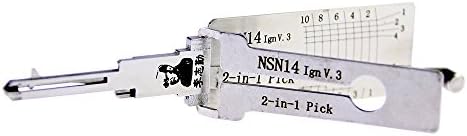 Lishi 2-1 tool (NSN14 IgnV.3)