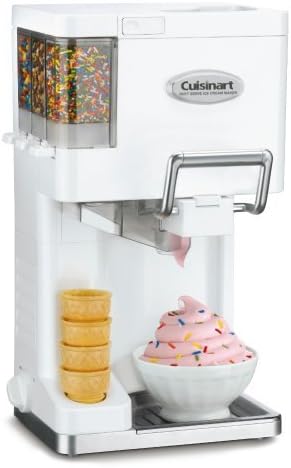 Most Popular Top Selling Home Frozen Yogurt Ice Cream Sorbet Deluxe Server Maker- 1.5 Quart Capacity Fully Automatic Makes Delicious Desert- Fast, Easy Clean Smooth- Fun For All Ages