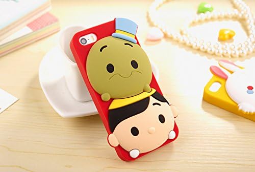 iPhone 6 Case, 3D Cute Cartoon Animal Soft Silicone Gel Back Case Cover for 4.7 inches iPhone 6 (Snowman)