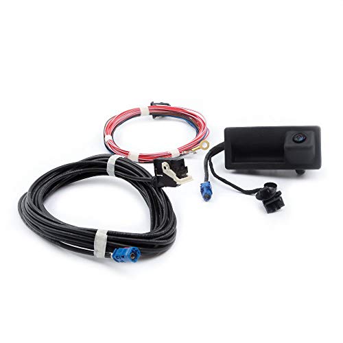 WINISON RGB Rear Image View Camera & Camera Harness Kit 56D 827 566 A For Jetta MK6 Tiguan Passat B7 RNS 510 RCD 510 5M0970161AC