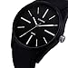 Comtex Mens Black-Tone Fashion Simple Water Resister Quartz Watches