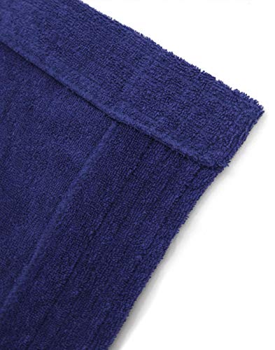 image for MARQUESS   100% Cotton Terry Bath Robe,Men and Women, Soft & Warm Flee