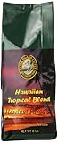 Aloha Island Coffee Company Kona Hawaiian Blend Whole Bean Coffee, Hazelnut Flavored, 1 Pound