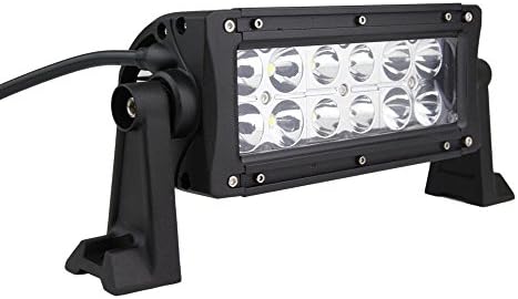 Eyourlifeus 1x Off Road 1x7.5" 36w 12 Leds Flood LED Work Light Bar 4x4 4wd Suv Atv Ute Truck