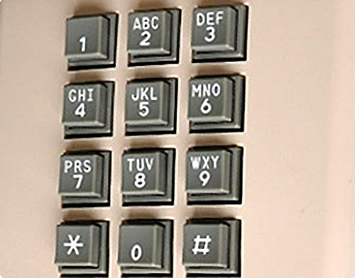Dceer Wired Telephone Anti-Noise Circuit/Mechanical Ringing Hotel Bathroom Home Wall-Mounted Bread Machine (Color : Beige)