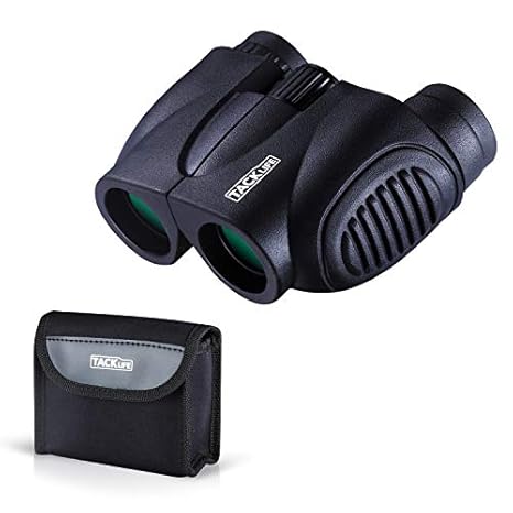 Fernglas 10x22 Teleskop Klein Kompakt, leichtes klappbares Ferngläser, Mini Binocular, Scharfe Weitsicht für Kinder, Erwachse