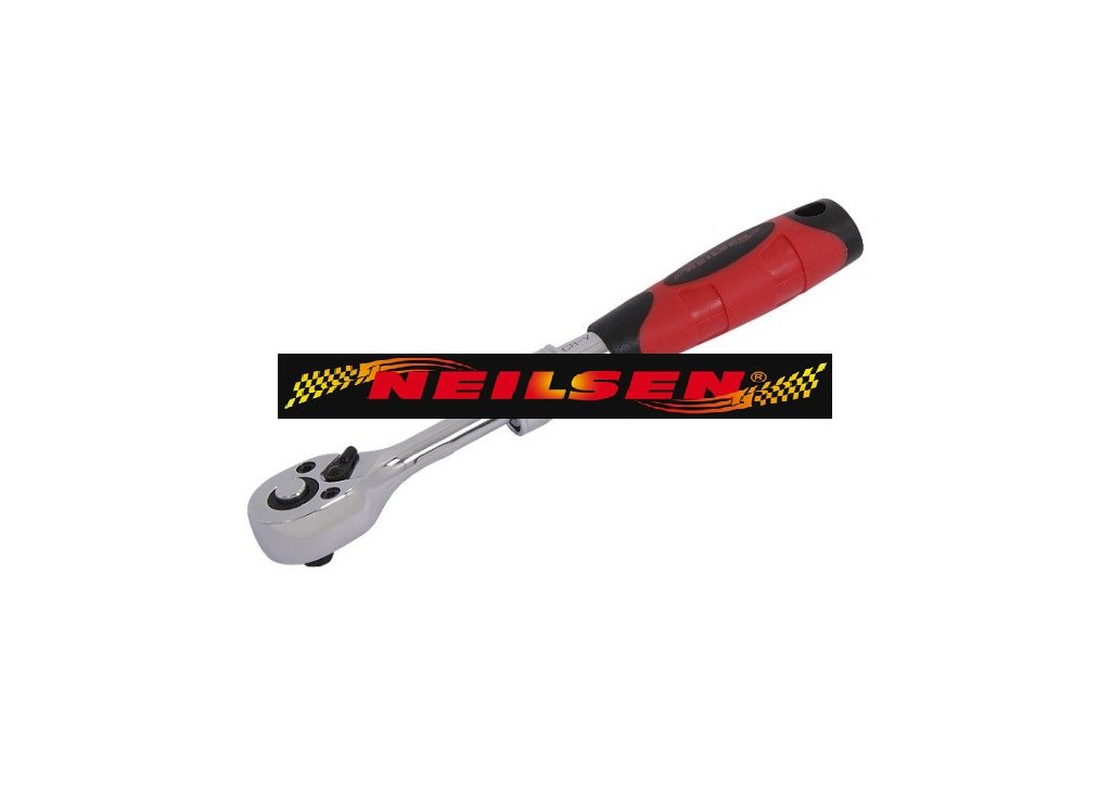 Neilsen CT2837 1/4 inch Drive Extendible Ratchet 6in (150mm) to 8in (200mm)