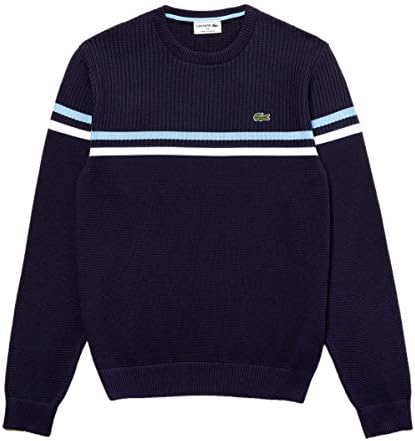lacoste striped jumper