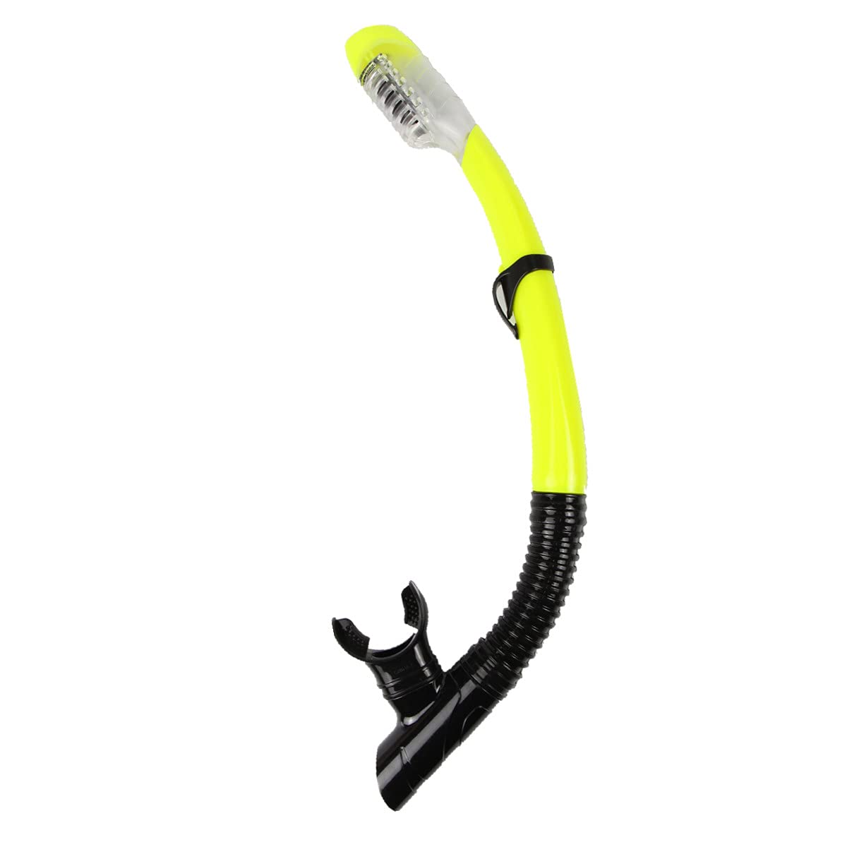 Dry Snorkel Easy Breath Diving Snorkel for Snorkeling Scuba Diving Swimming with Top Dry Valve and Food Grade Silicone Mouthpiece for Adult Youth