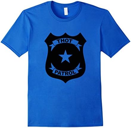 Mens Thot Patrol T-Shirt Medium Royal Blue