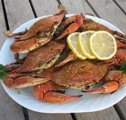 1 Dozen Large Blue Crabs