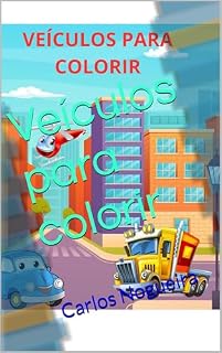 Livro Veículos para colorir: Alfabeto animais