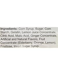 Haribo Gummy Candy, Ginger Lemon, 4 onzas (Pack de 6) de Jersey Candy Company