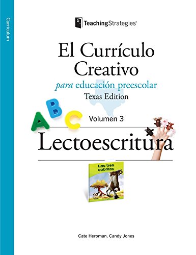  El Curriculo Creativo Para Educacion Preescolar Texas Edition 9781606173954 Diane Trister Dodge Cate Heroman Laura J Colker Toni Bickart Kai Lee Berke Libros