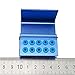 3pcs(3 Color) 10Holes FG RA Burs Stand Bur Holder with Silicone