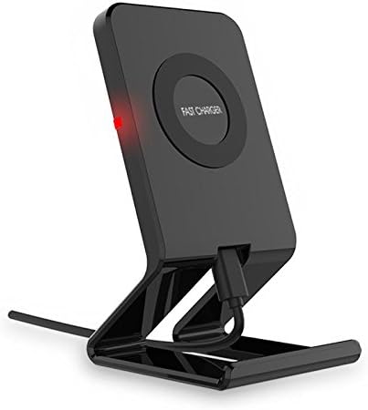 New Style Desktop Dock Universal Qi Certified Wireless Charger With Holder Stand Fast Charging For Samsung S6 S7 edge S8 Plus note8 iPhone 8 8 plus, iPhone X by Feriwola