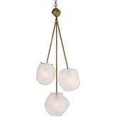 Uttermost Geodesic - 3 Light Pendant-36 Inches Tall and 13.5 Inches Wide -Traditional Installation