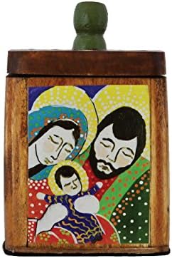 Sacred family: box for tea and sugar bags