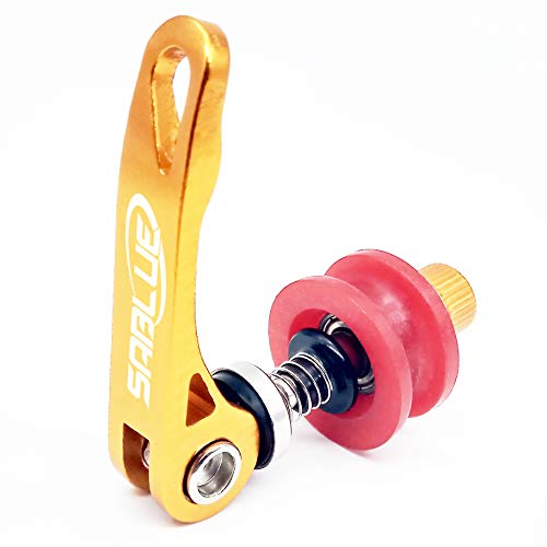 SABLUE Bicycle Bike Chain Keeper Holder Dummy Sleeping Hub Tool (04 Gold)
