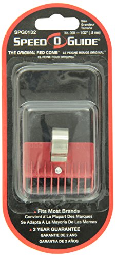 Speed-O-Guide SPG0132 Clipper Comb, Red