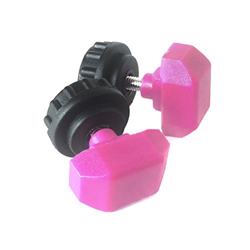 SHOC Visor Clips - HOT PINK