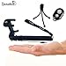 Zonabel Selfie Stick Mini - Best Monopod with Bluetooth Remote & Tripod - iPhone 7, 7 Plus, 6s, 6 & Androids - Black