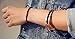 Ashley Bridget Hair Tie Bracelet - Elegant Elastic Holder Bangle Bracelet with Gift Box for Women (Rose Gold Plated)