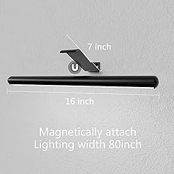 Blisaleiip 16'' Picture Light Wireless Rechargeable
